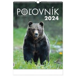 Nástenný kalendár Poľovník 2024