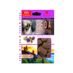 Maškrta pre psa – FEDA STICK (Pestrec)-100g