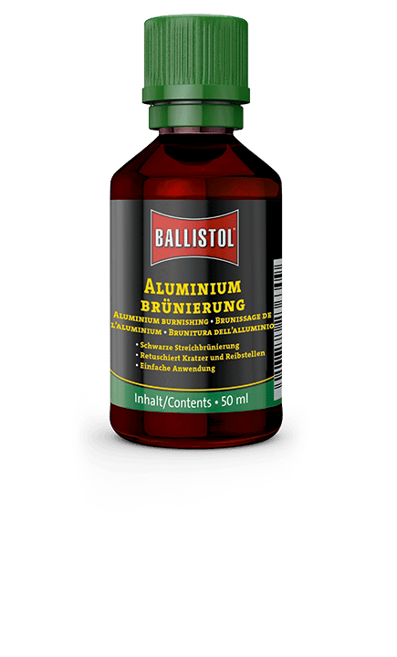 Čiernenie na hlinník Ballistol 50 ml