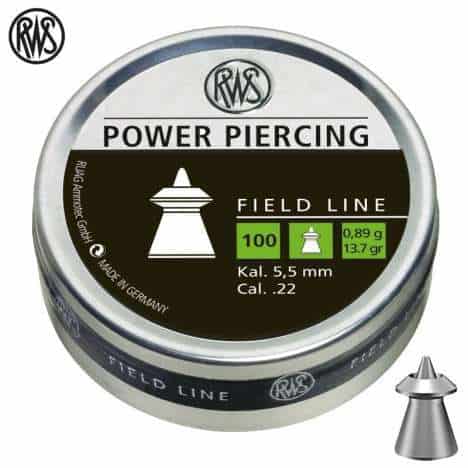 Diabolky RWS Power Piercing 5,5mm 100ks