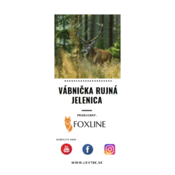 FOXLINE vábnička rujná jelenica