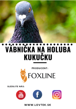 Vábnička FOXLINE holub , kukučka