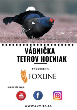 FOXLINE vábnička Tetrov hoľniak