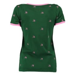 Dámske tričko OSTrachten potlač Jeleň zelené