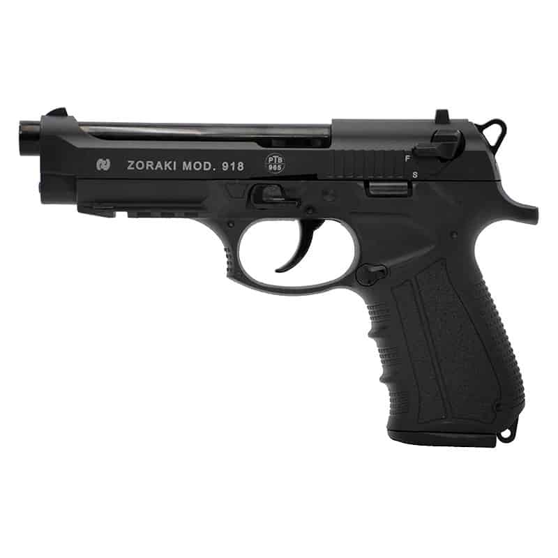 Plynová pištoľ ZORAKI Attak 918 black 9mm