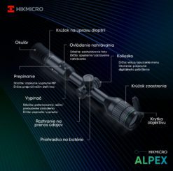 Nočné videnie HIKMICRO ALPEX 950nm