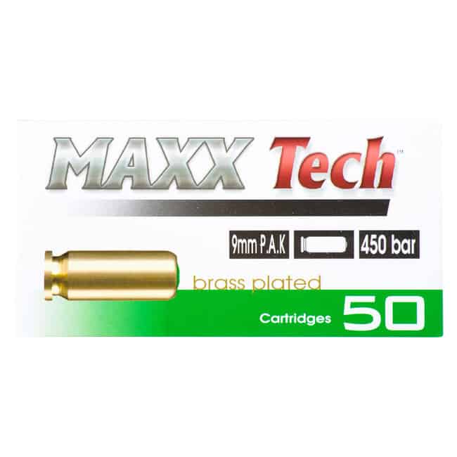 Poplašné náboje Maxx Tech 9mm PAK