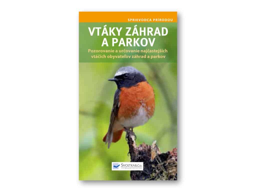 Kniha vtáky záhrad a parkov